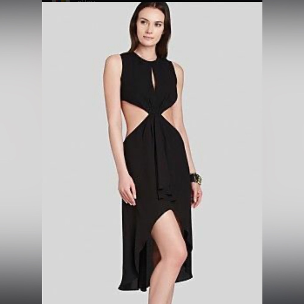 BCBG Cutout Black Dress